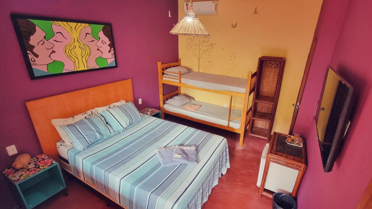 Farofa Loca Hostel Morro de São Paulo Buitenkant foto