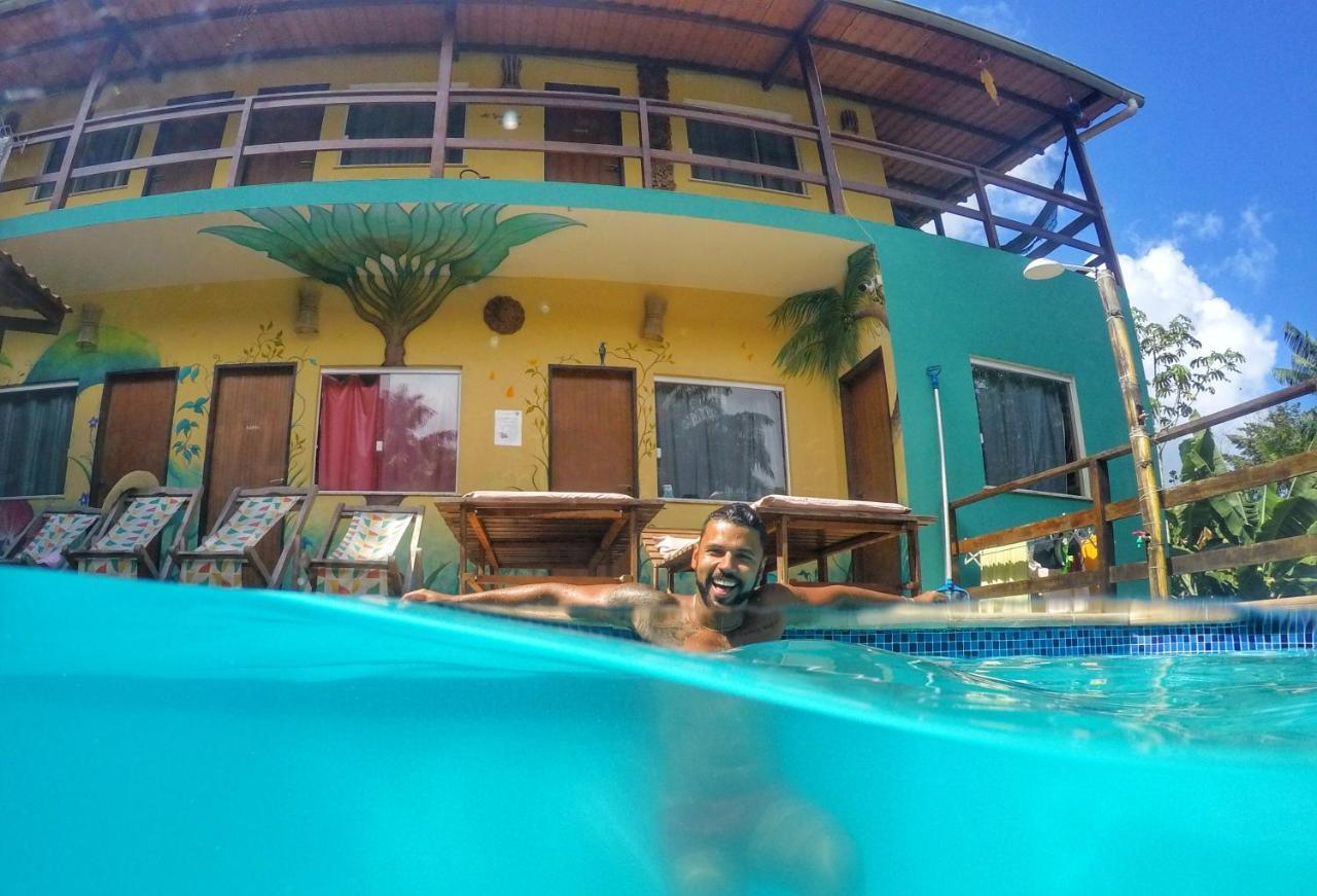 Farofa Loca Hostel Morro de São Paulo Buitenkant foto