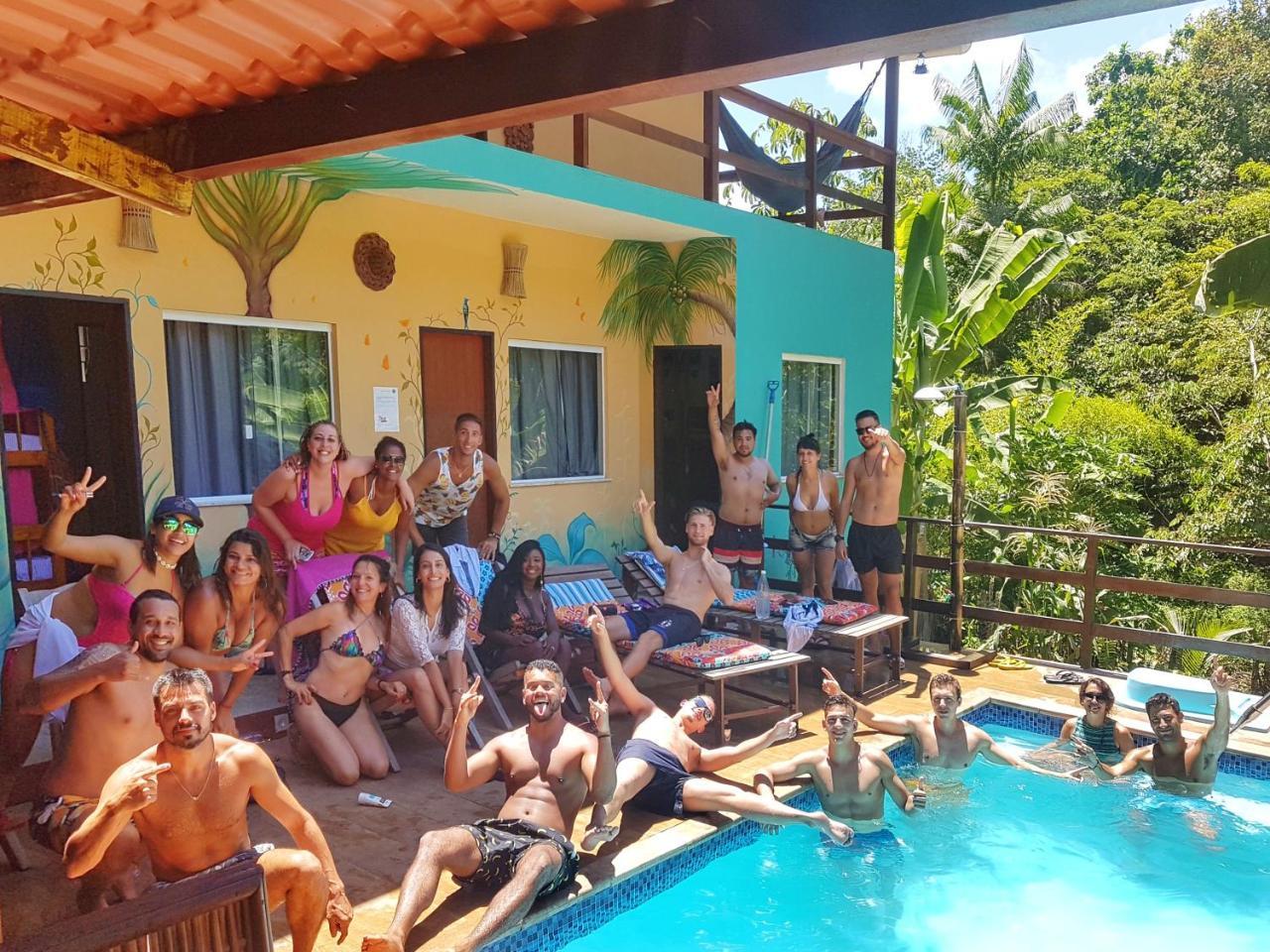 Farofa Loca Hostel Morro de São Paulo Buitenkant foto