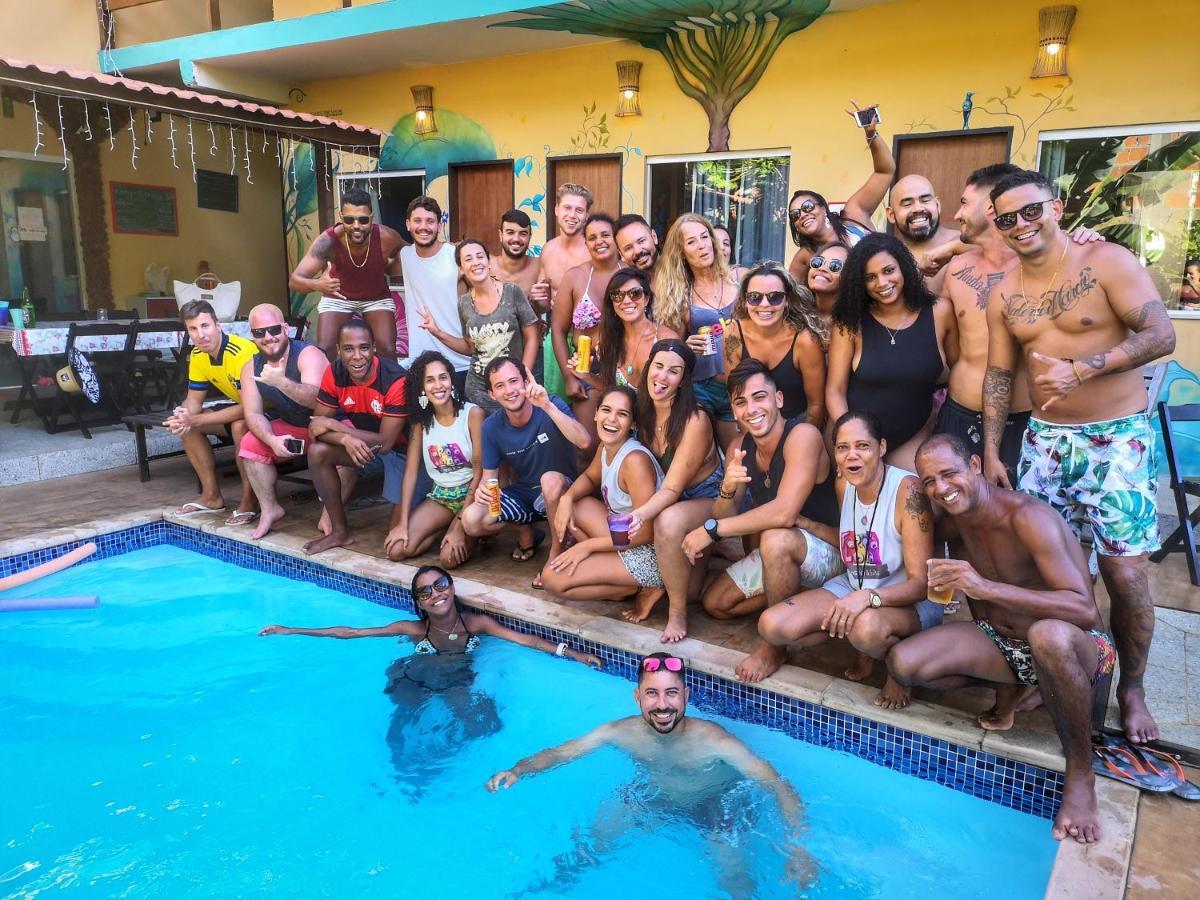 Farofa Loca Hostel Morro de São Paulo Buitenkant foto